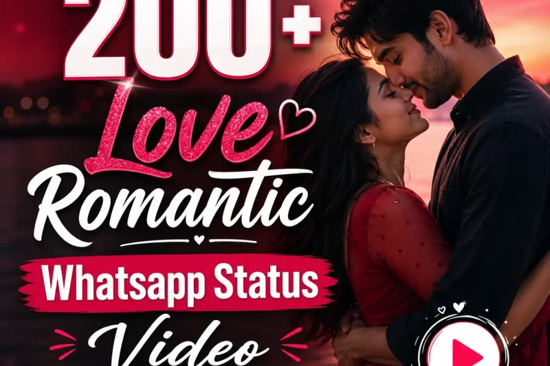 200+ Love Romantic Whatsapp Status Video 2026