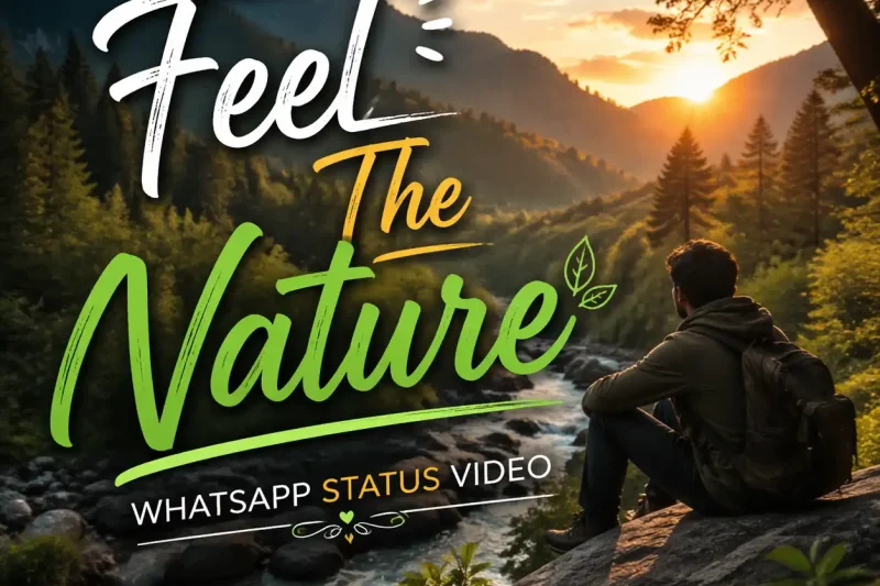 Feel The Nature Whatsapp Status Video
