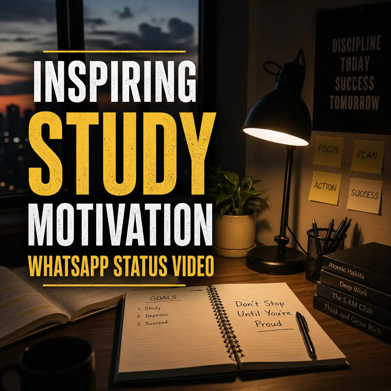 Inspiring Study Motivation Whatsapp Status Video