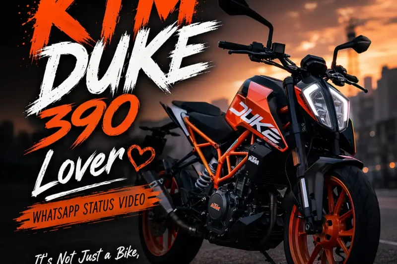 KTM Duke 390 Lover Whatsapp Status Video