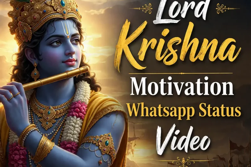 Lord Krishna Motivation Whatsapp Status Video