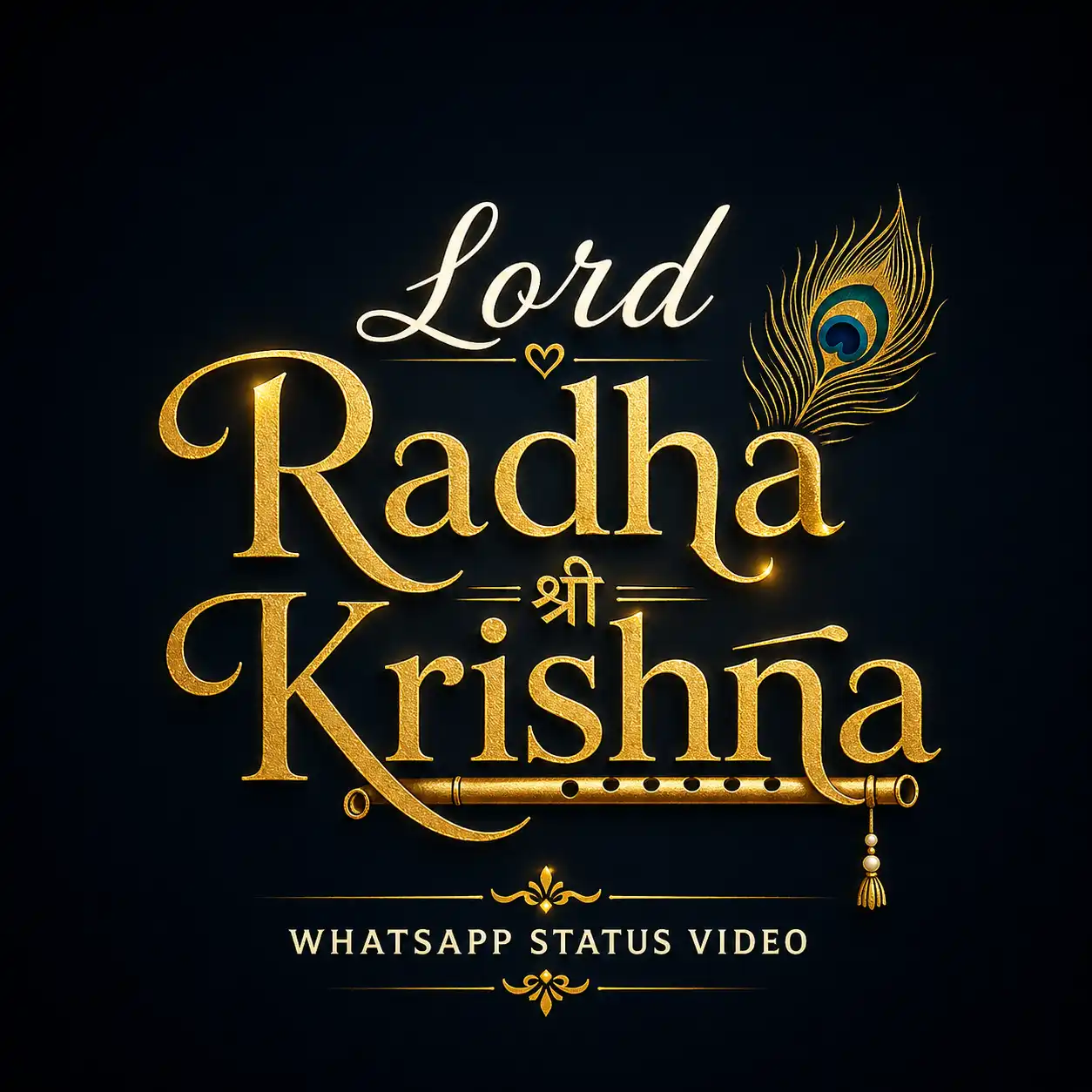 Lord Radha Krishna Whatsapp Status Video