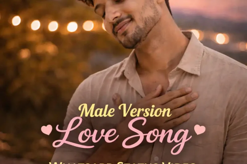 Male Version Love Song Whatsapp Status Video