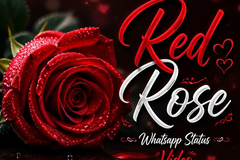 Red Rose Whatsapp Status Video