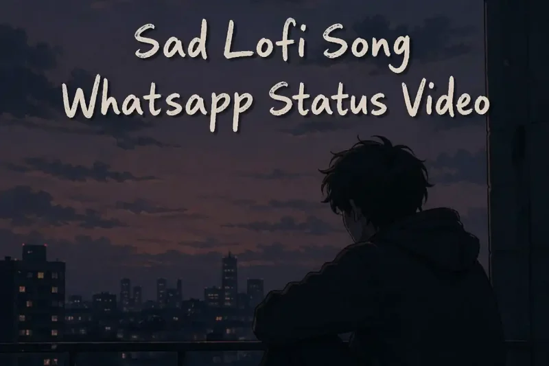 Sad Lofi Song Whatsapp Status Video