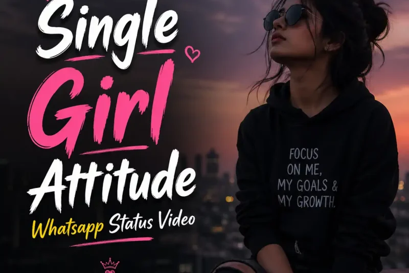 Single Girl Attitude Whatsapp Status Video