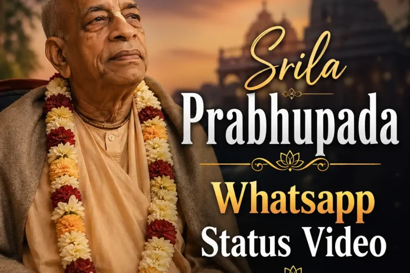 Srila Prabhupada Whatsapp Status Video