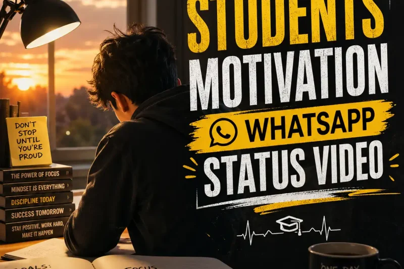 Students Motivation Whatsapp Status Video