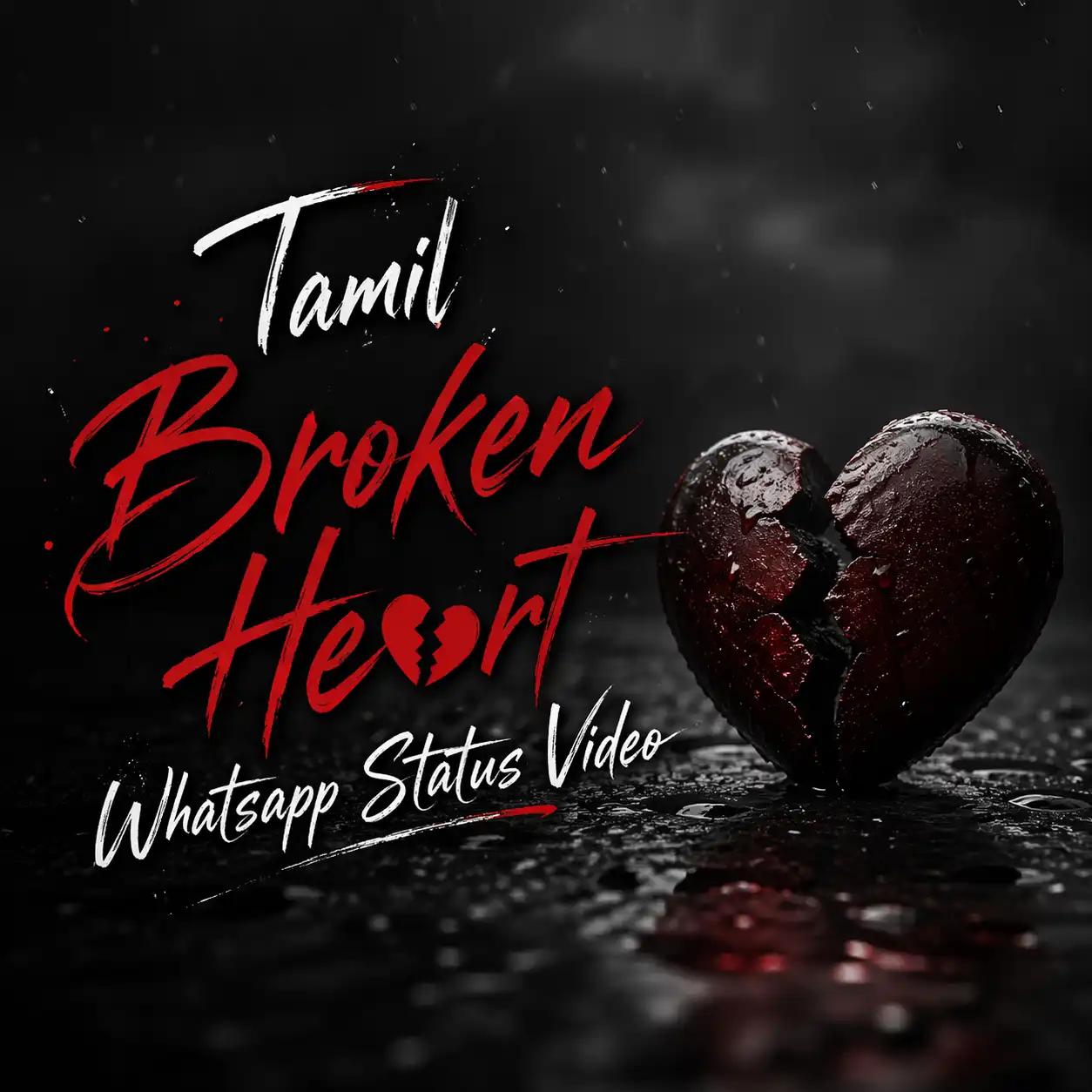 Tamil Broken Heart Whatsapp Status Video