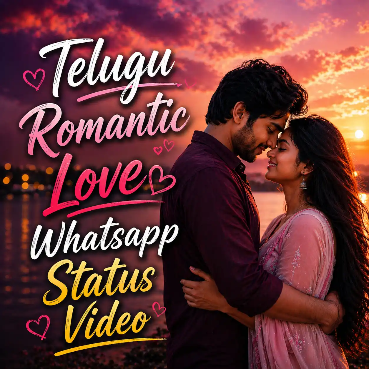 Telugu Romantic Love Whatsapp Status Video