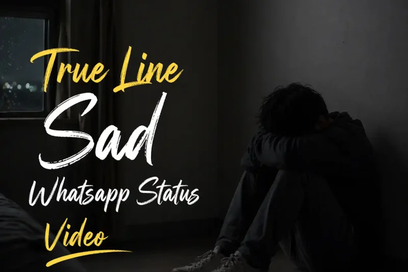 True Line Sad Whatsapp Status Video