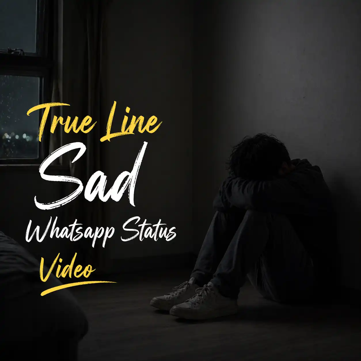 True Line Sad Whatsapp Status Video