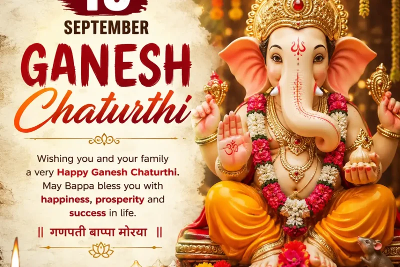 19 September Ganesh Chaturthi Whatsapp Status Video