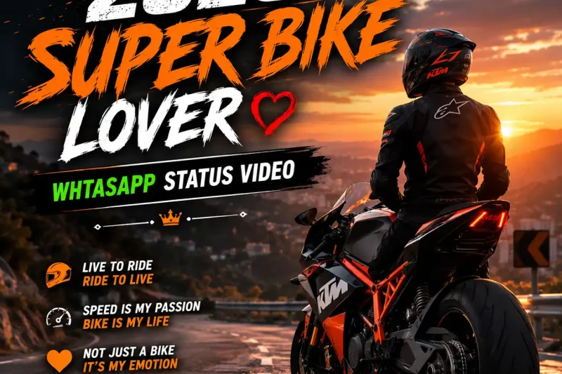 2026 Super Bike Lover Whtasapp Status Video