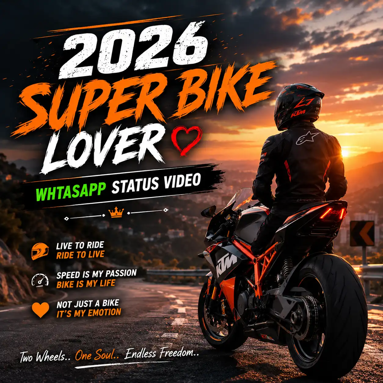 2026 Super Bike Lover Whtasapp Status Video