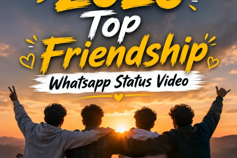 2026 Top Friendship Whatsapp Status Video