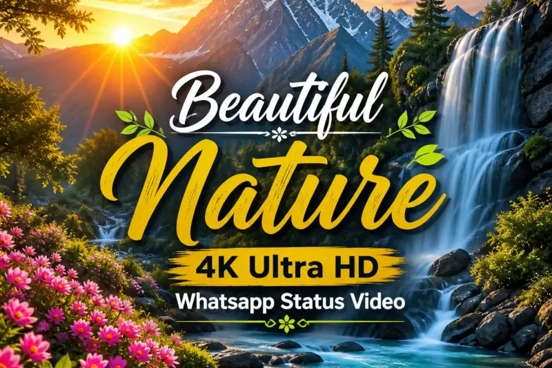 Beautiful Nature 4K Ultra HD Whatsapp Status Video