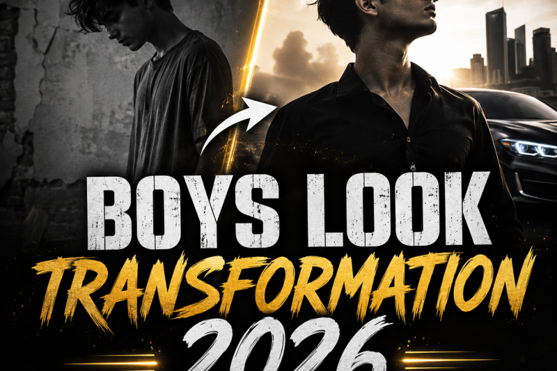 Boys Look Transformation 2026 Whatsapp Status Video