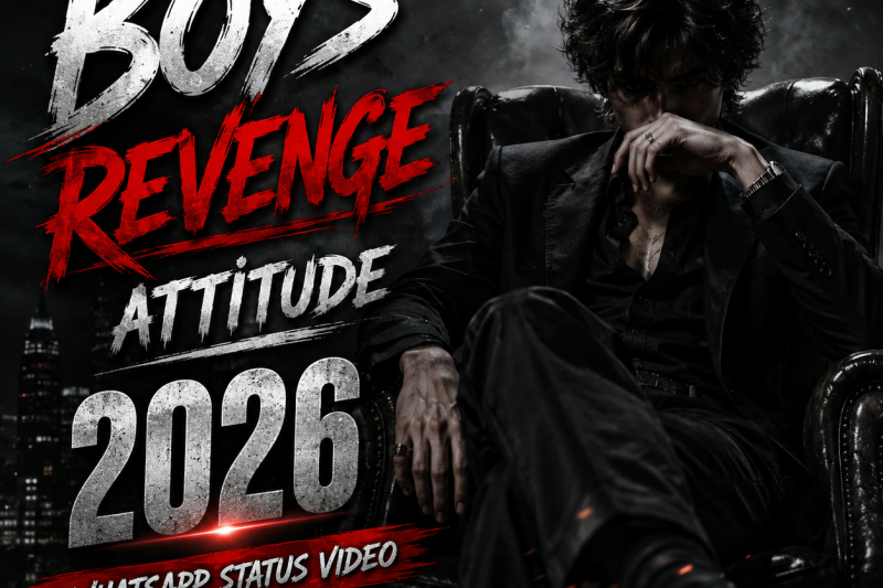 Boys Revenge Attitude 2026 Whatsapp Status Video