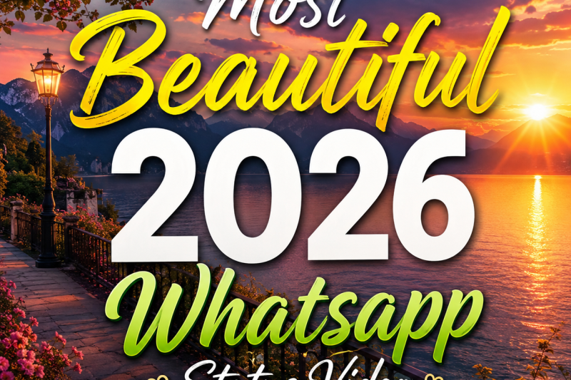 Most Beautiful 2026 Whatsapp Status Video