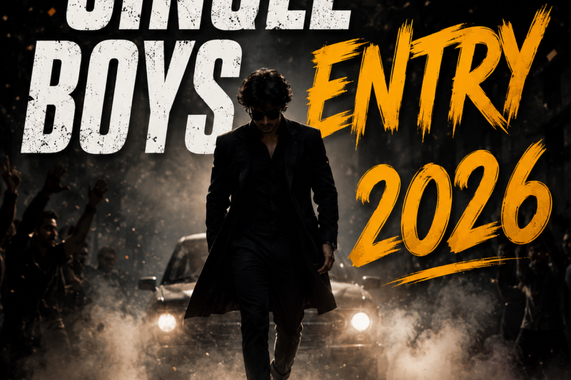 Single Boys Entry 2026 Whatsapp Status Video