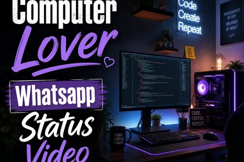 Computer Lover Whatsapp Status Video