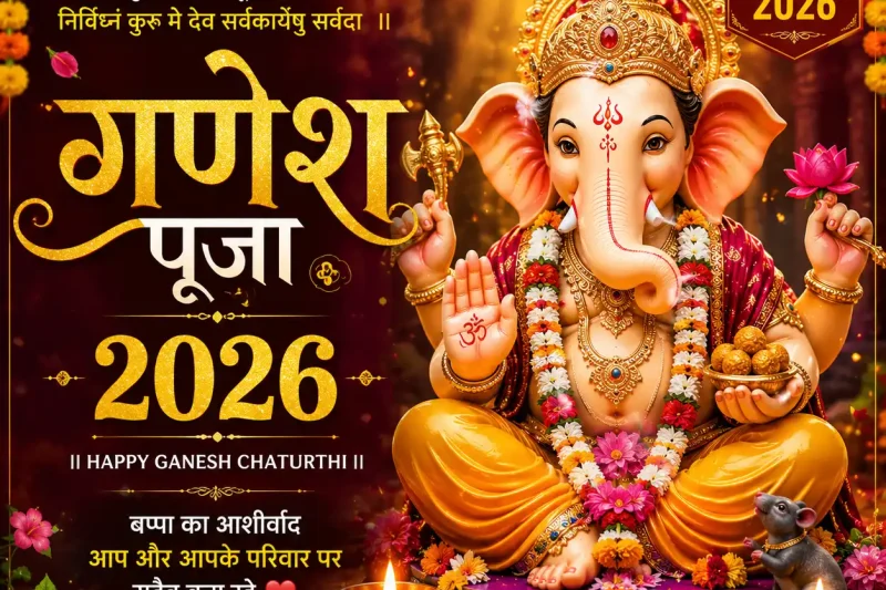 Ganesh Puja 2026 Whatsapp Status Video