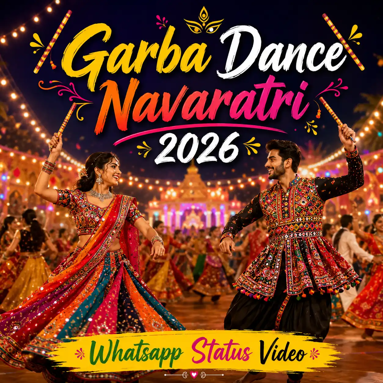 Garba Dance Navaratri Whatsapp Status Video, Garba Dance Status Video, Dandiya Status Video, Navratri Garba Status Video, Navratri Status Video