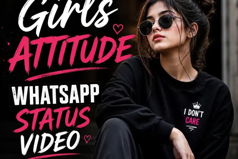 Girls Attitude Whatsapp Status Video