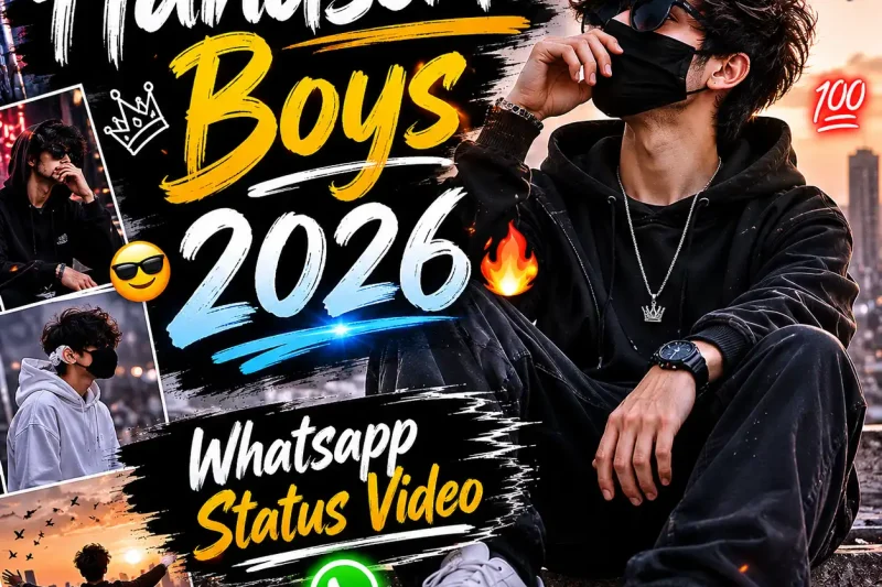 Handsome Boys 2026 Whatsapp Status Video