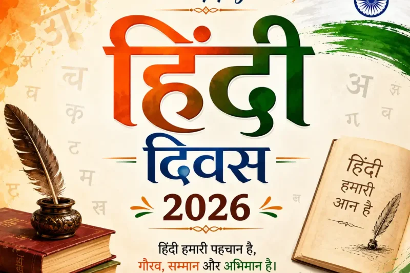 Happy Hindi Diwas 2026 Whatsapp Status Video