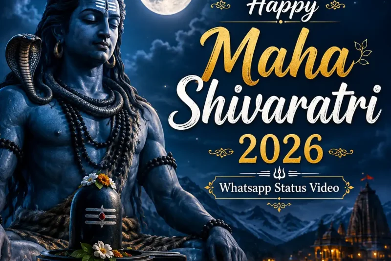 Happy Maha Shivaratri 2026 Whatsapp Status Video