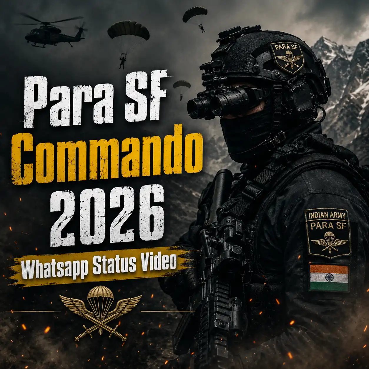 Para SF Commando 2026 Whatsapp Status Video
