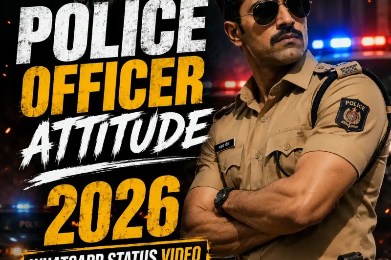 Police Officer Attitude 2026 Whatsapp Status Video
