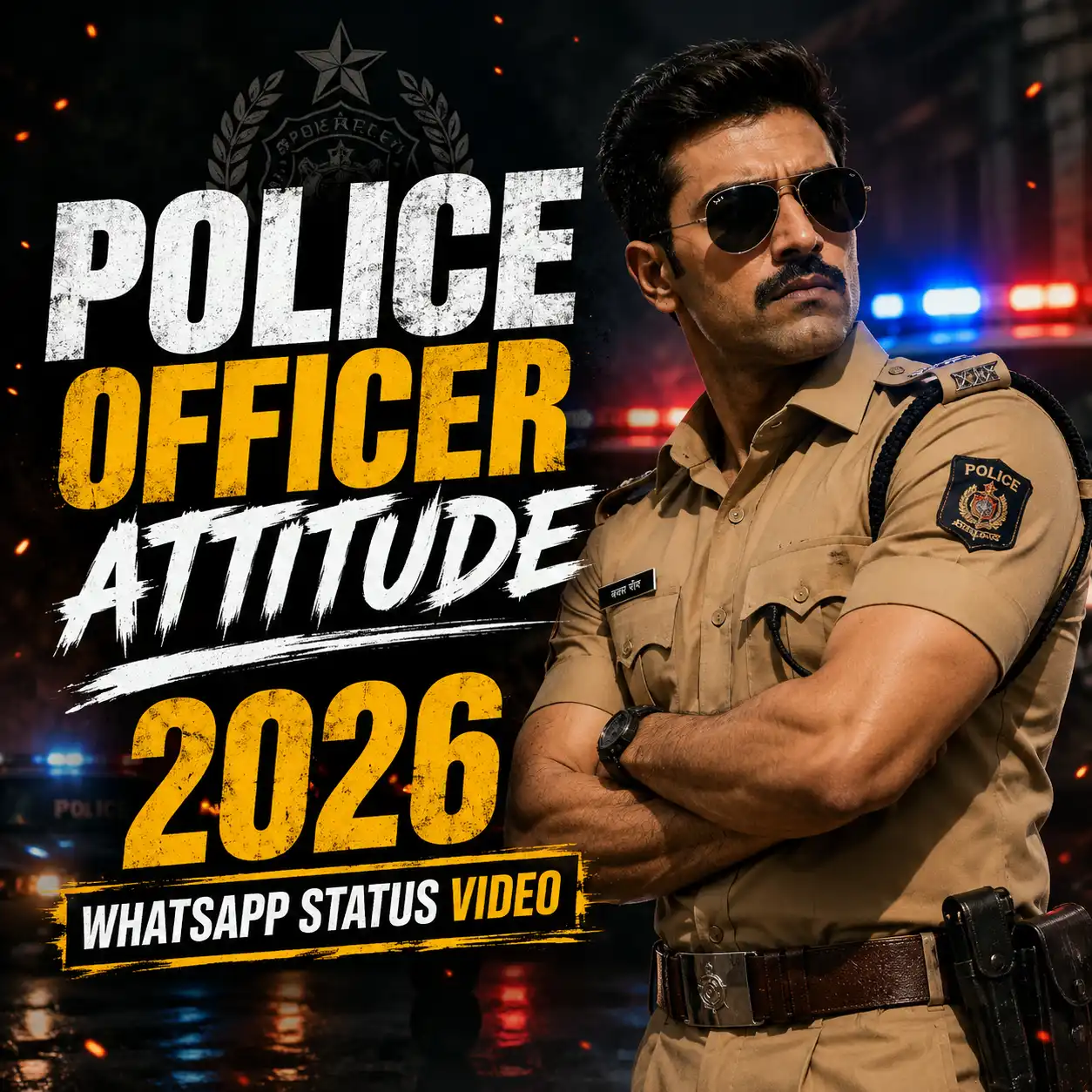 Police Officer Attitude 2026 Whatsapp Status Video