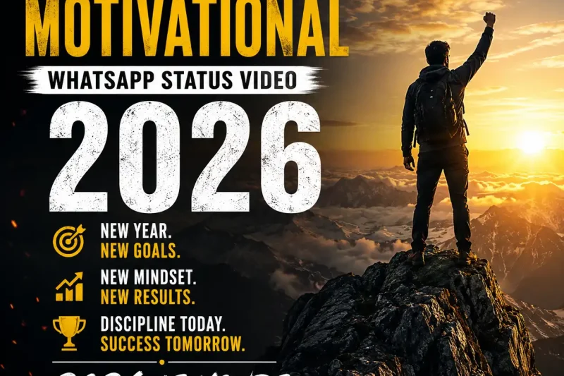 Powerful Motivational 2026 Whatsapp Status Video