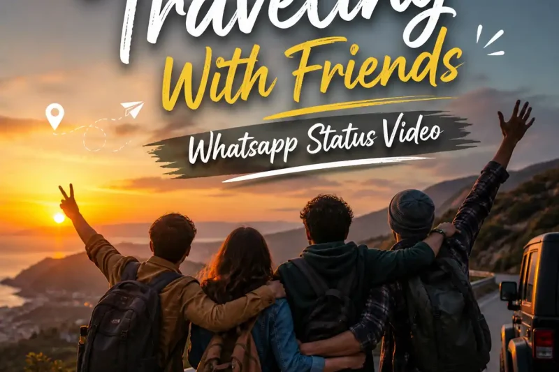Traveling With Friends Whatsapp Status Video