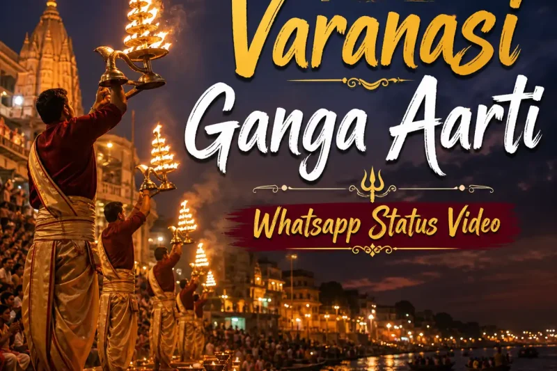 Varanasi Ganga Aarti Whatsapp Status Video