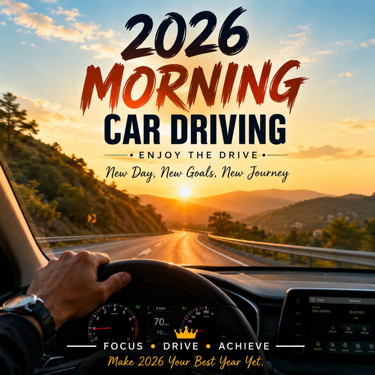 2026 Morning Car Driving Whatsapp Status Video