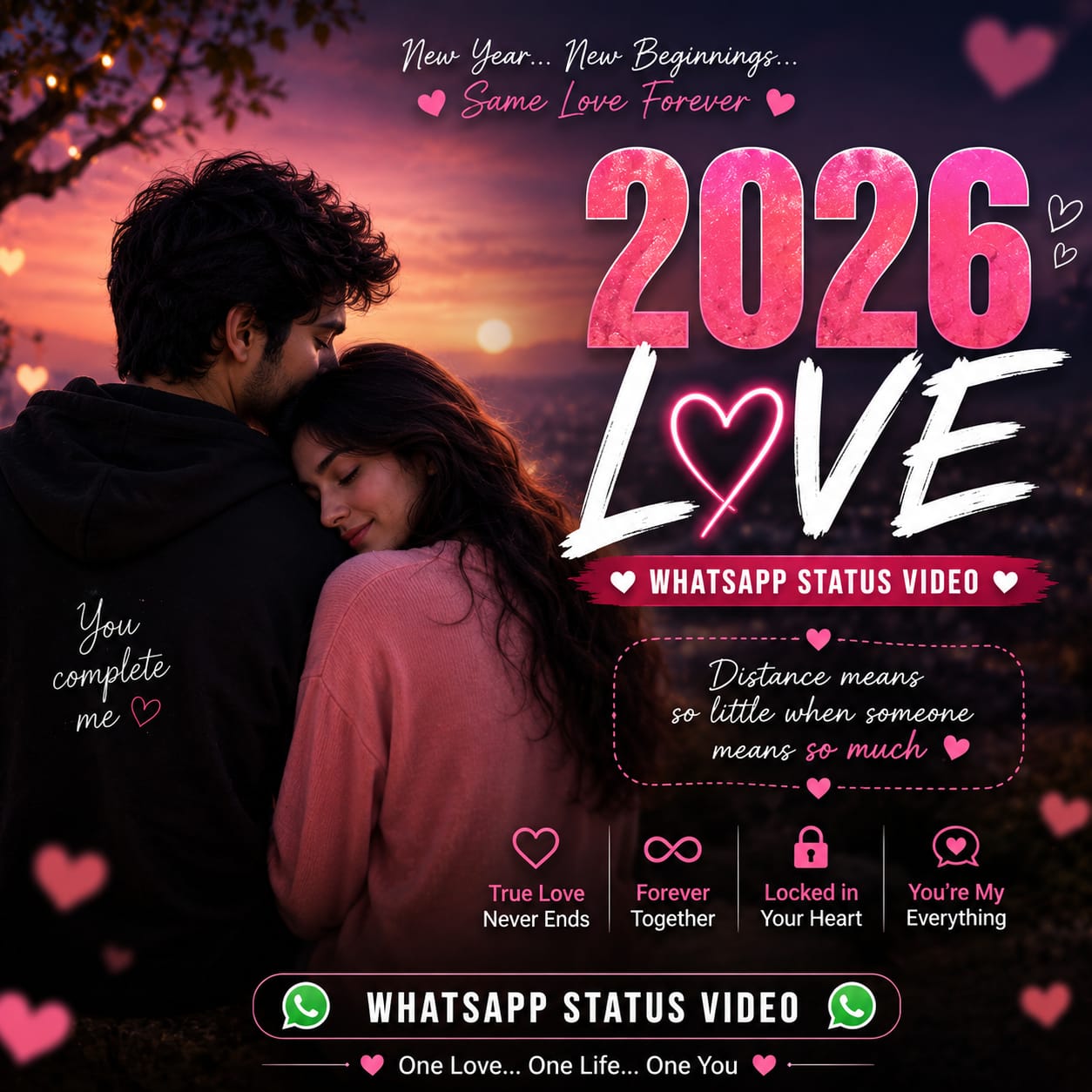 Long Distance 2026 Love Status Video