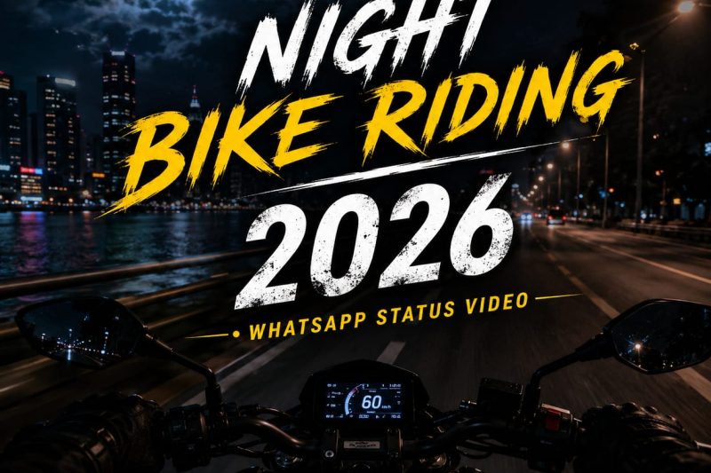 Night Bike Riding 2026 Whatsapp Status Video
