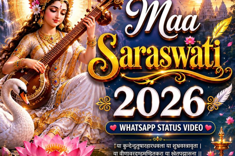 Maa Saraswati 2026 Whatsapp Status Video