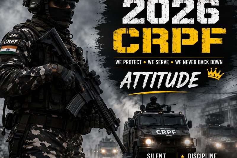 2026 CRPF Attitude Whatsapp Status Video
