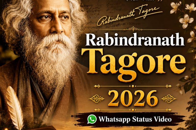 Rabindranath Tagore 2026 Whatsapp Status Video
