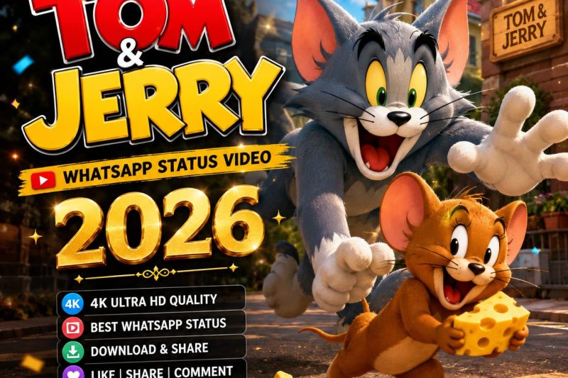 2026 Tom And Jerry 4K Whatsapp Status Video