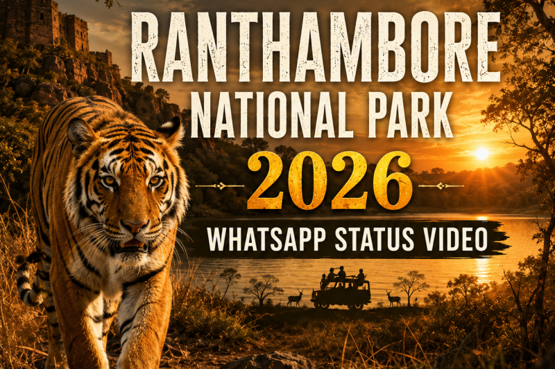 Ranthambore National Park 2026 Whatsapp Status Video