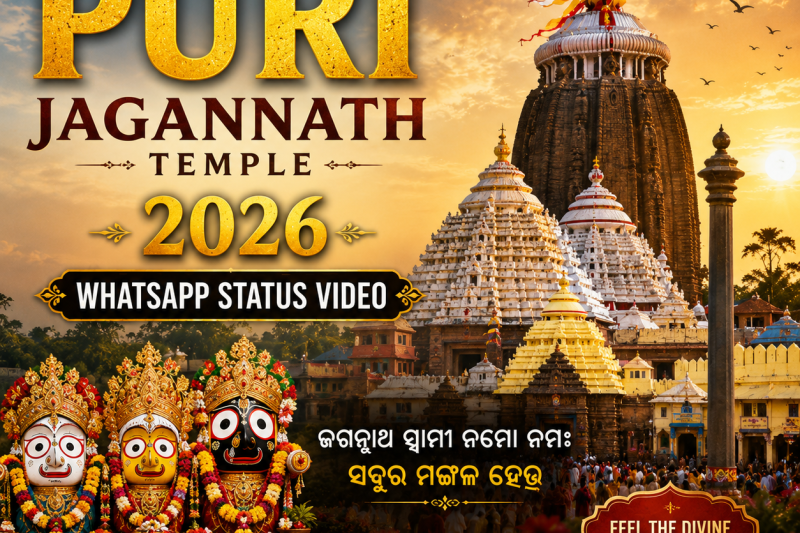 Puri Jagannath Temple 2026 Whatsapp Status Video
