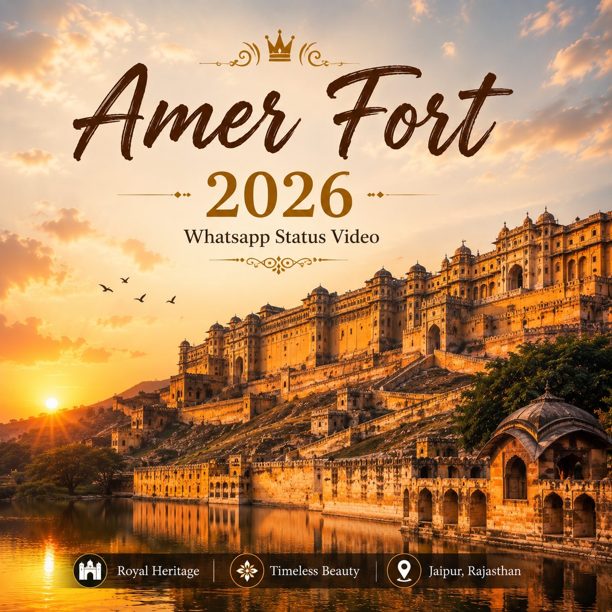 Amer Fort 2026 Whatsapp Status Video