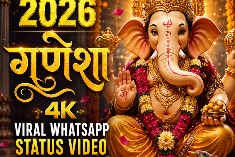 2026 Ganesha 4k Viral Whatsapp Status Video