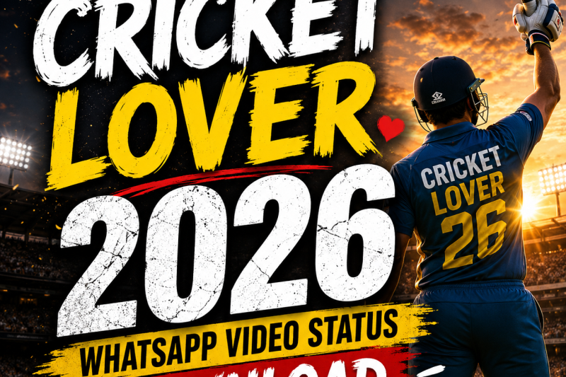 Cricket Lover 2026 Whatsapp Video Status Download